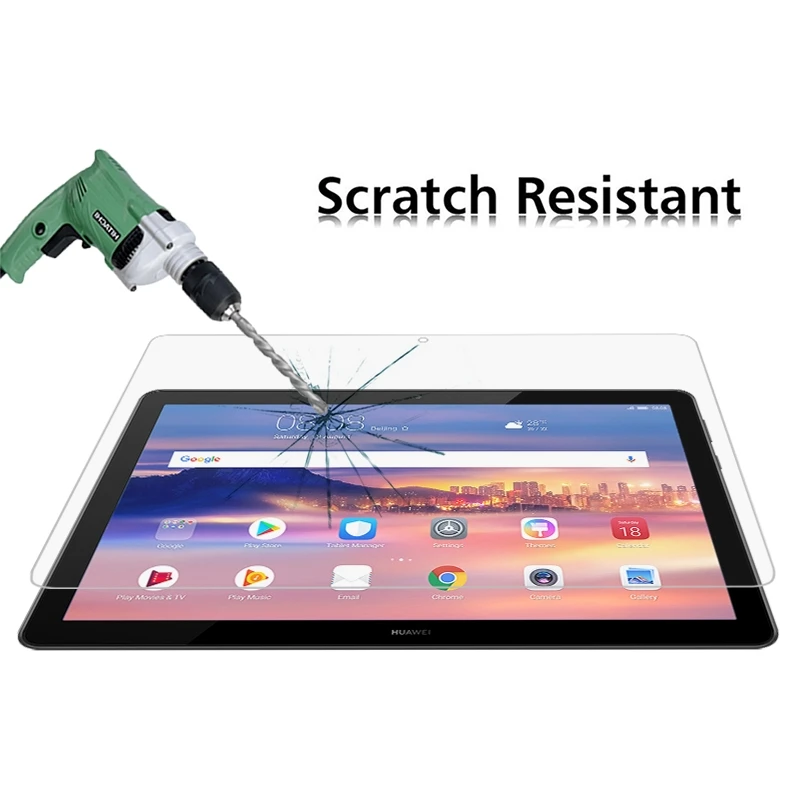 HAWEEL для huawei Mediapad T5 10 протектор экрана из закаленного стекла 9h защитная пленка на медиапад T5 10,1 пленка