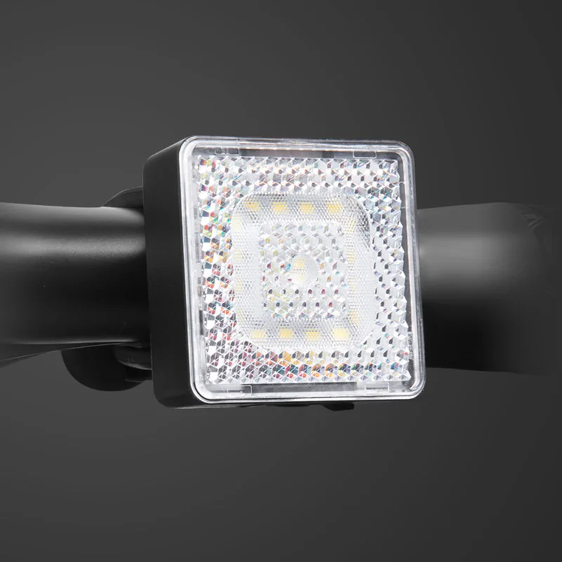 W08F-80LM USB велосипедный светильник, набор, умный индукционный велосипедный задний светильник, 40 люмен, 1000 м, беговой светильник, s, задний светильник, головной светильник, s, 680 мА/ч, батарея - Цвет: W08F-80LM