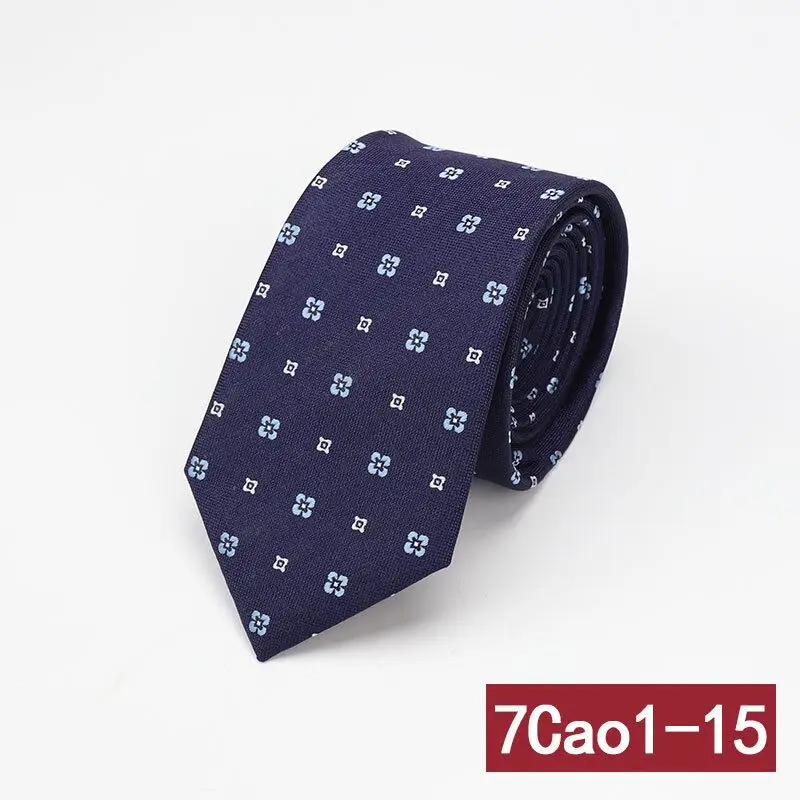 15 7 см Gravata Mens галстук роскошный мужской красный цветочный Пейсли галстук Hombre Классический Бизнес Повседневный галстук для свадьбы - Цвет: 15