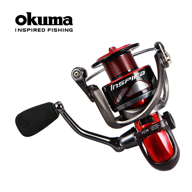 

Okuma Spinning Fishing Reel 8BB + 1 Bearing Balls Distant Wheel 1000-3000 Series Trolling Spinning Reel Rock Fishing Wheel Pesca