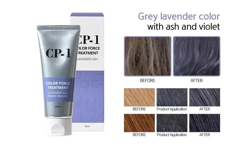 CP-1 color Force Treatment, 100 мл, крем для волос, краска для окрашивания, краска для укрепления, уход за волосами, Стайлинг волос, корейская косметика