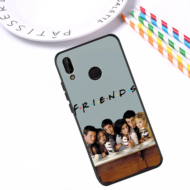 Центральная кофейня Кофе друзья для huawei P8 P10 P20 P30 Коврики 10 20 Honor 8 8X 9X 8C 9 V20 30 10 Lite Plus Pro Чехол для телефона чехол