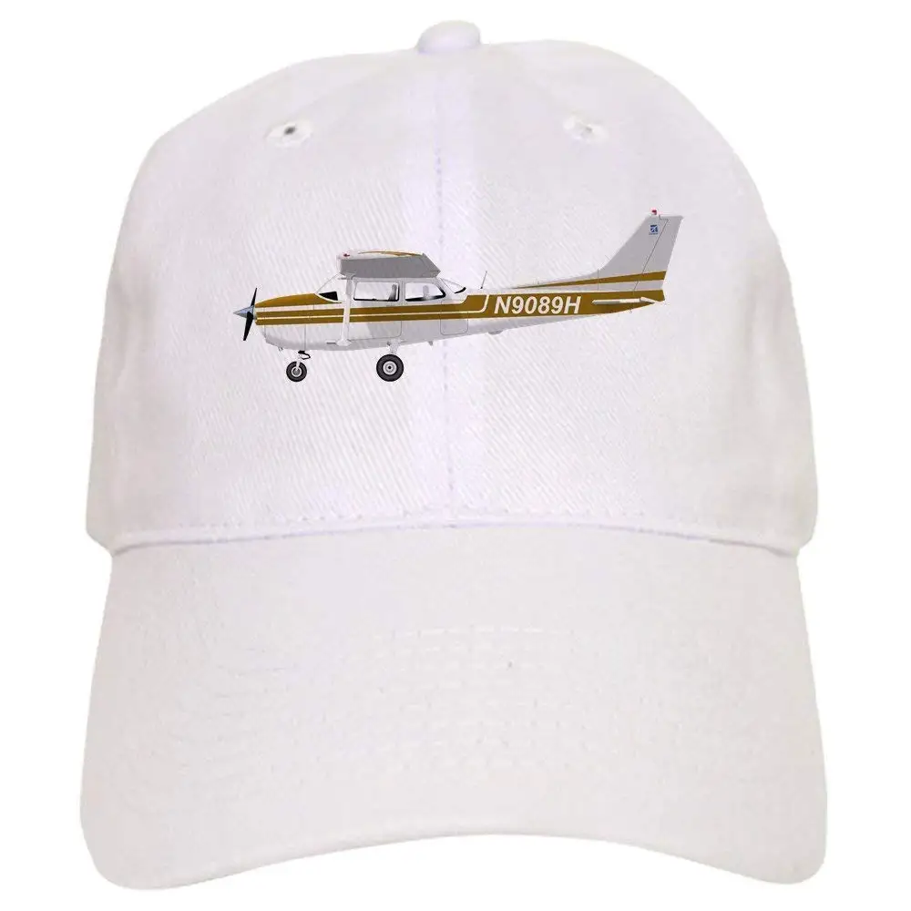 Cessna 172 Skyhawk коричневая бейсболка