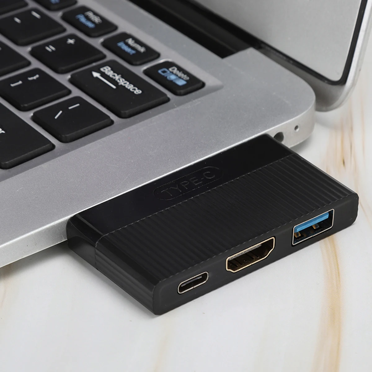 Портативный 3 в 1 док-станция USB-C концентратор адаптер конвертер тип-c к HDMI USB3.0 PD выход данных для телефонов планшеты ноутбуки