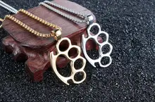 

New Strong Durable Zinc Alloy Brass Knuckle Duster Tools Outdoor Safety-defend Pocket Backpack Decorative EDC Tool