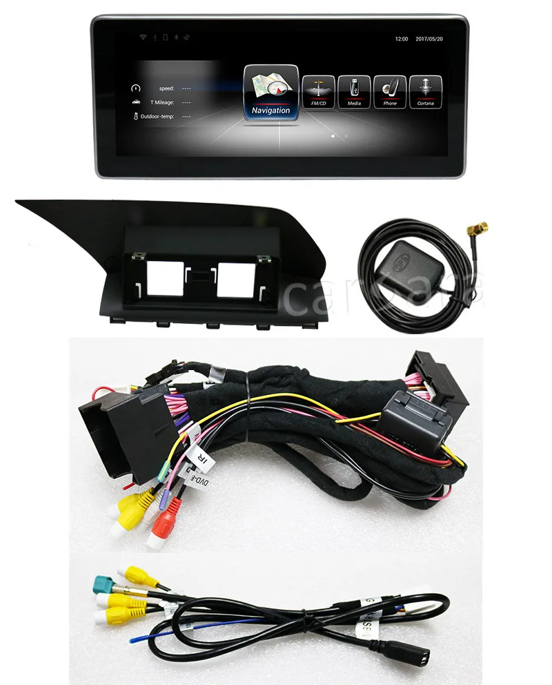 Carsara Android дисплей для Benz GLK X204 2013 2015 10 25 дюймовый сенсорный экран gps навигация радио
