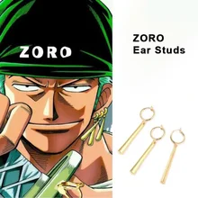 

Zoro Stud Earrings Women Long hanging earrings Creative Ear clip Ladies Fashion Vintage Jewelry Gold Color Elegant Trendy Metal