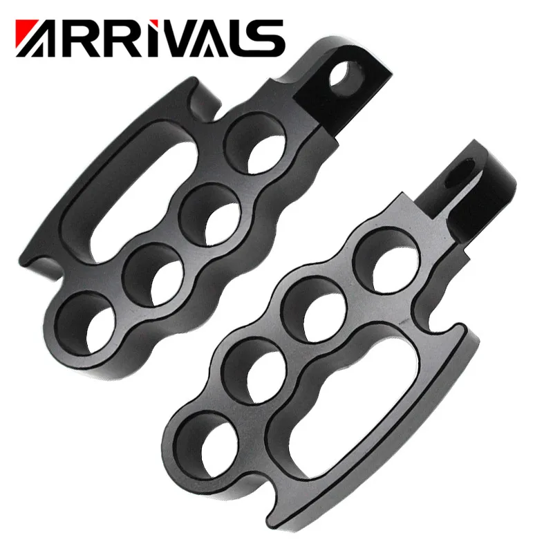 Мотоциклетные черные хромированные колышки для ног подножки Harley V Rod Sportster XL Dyna