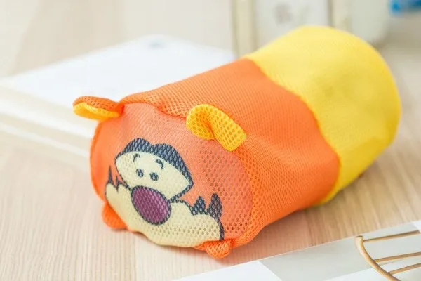 Серебристый Медведь Даффи HelloKitty моя мелодия Cinnamoroll маленькие Две звезды ЦУМ Микки, Дональд Дак анпанмен косметический мешок моющийся мешок для хранения - Цвет: Серебристый