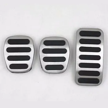 

Car Stainless Steel Styling Accelerator Clutch Brake Pedal for Volvo S40 V40 C30 AT MT Non-slip Accessories