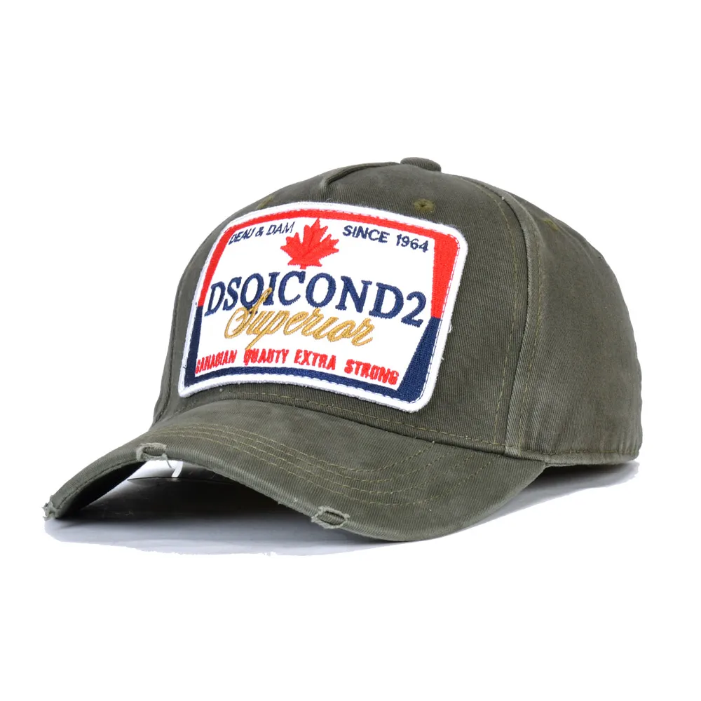 DSQICOND2, хлопок, DSQ, вышивка буквами, Мужская бейсболка, женская шапка, шляпа для папы, повседневная Кепка, хип-хоп кепка, Snapback, кепка s Bone, шапка для папы