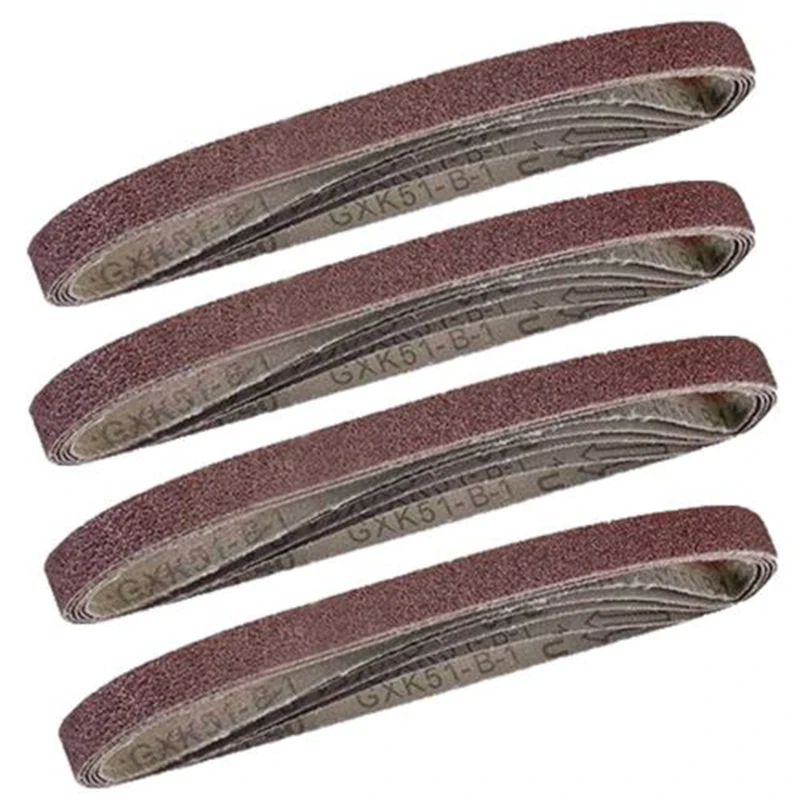20Pcs 13* 457mm Grits Sanding Belts Mixed Grits 40 60 80 120 Abrasive for Sander Power Tool Wood Soft Metal Polishing Grinder belt sander sanding paper
