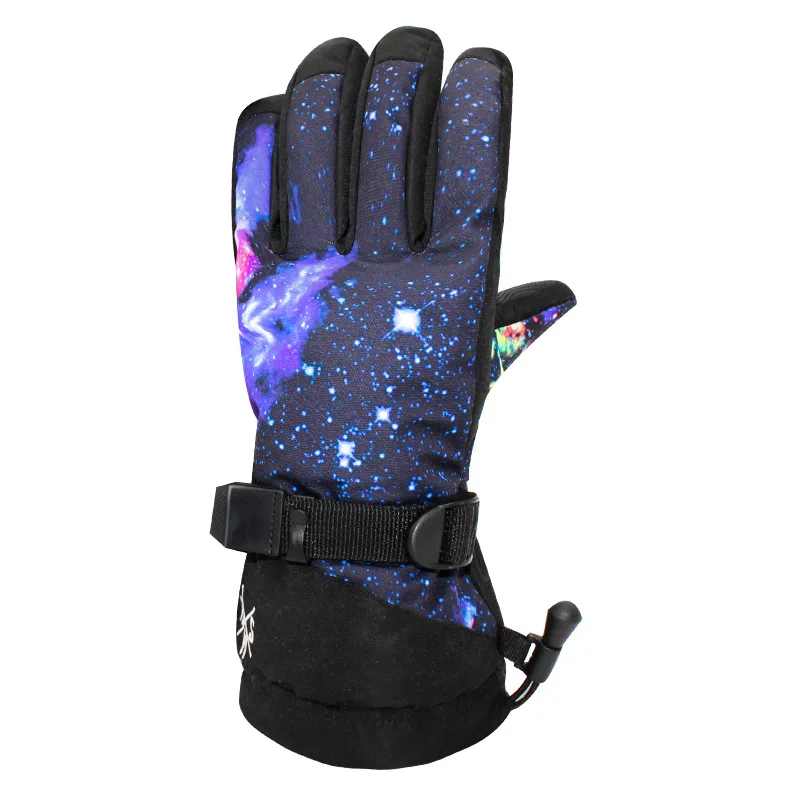 30 SMN взрослые зимние перчатки для спорта на открытом воздухе водонепроницаемые ветрозащитные перчатки для сноубординга лыжные перчатки с пятью пальцами