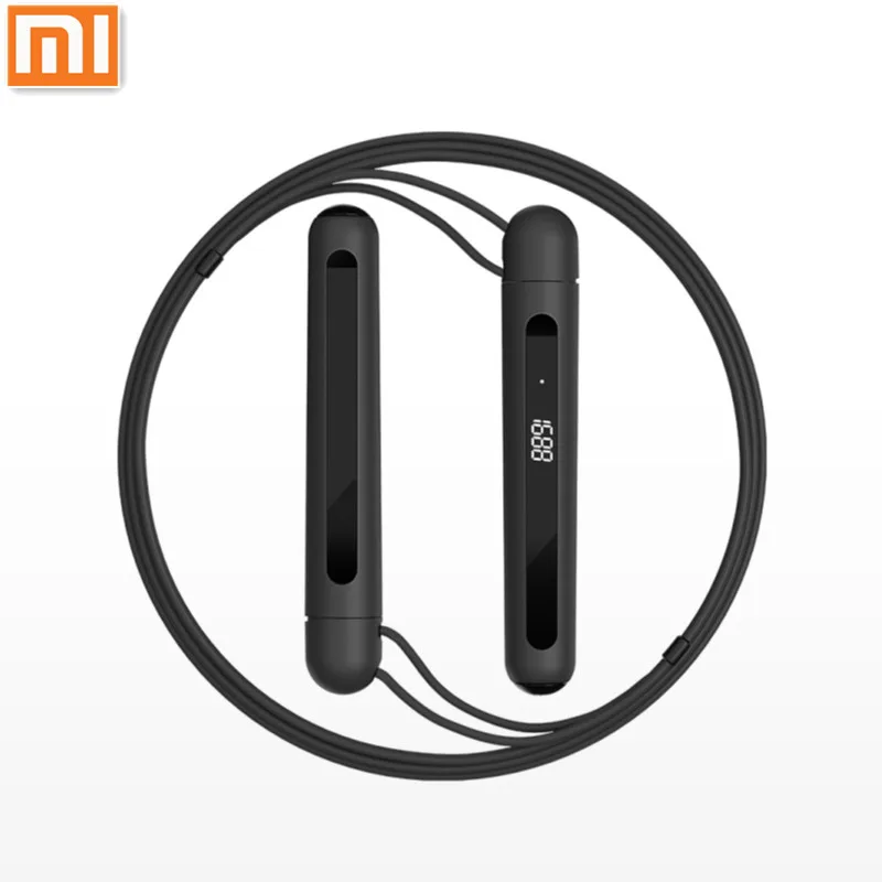 Xiaomi mijia YUNMAI умный тренировочный Скакалка приложение запись данных USB Перезаряжаемый Регулируемый износостойкий Скакалка прыжки