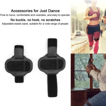 

Adjustable Elastic Leg Straps Band Nylon Breathable Strap For Nintendo Switch Joy-Con Ring Fit Adventure Game​ Accessory 2pcs