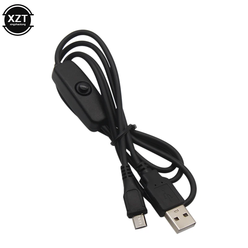 Универсальный USB-кабель для адаптера питания Micro USB 5 в 2 А Raspberry Pi 3 с переключателем