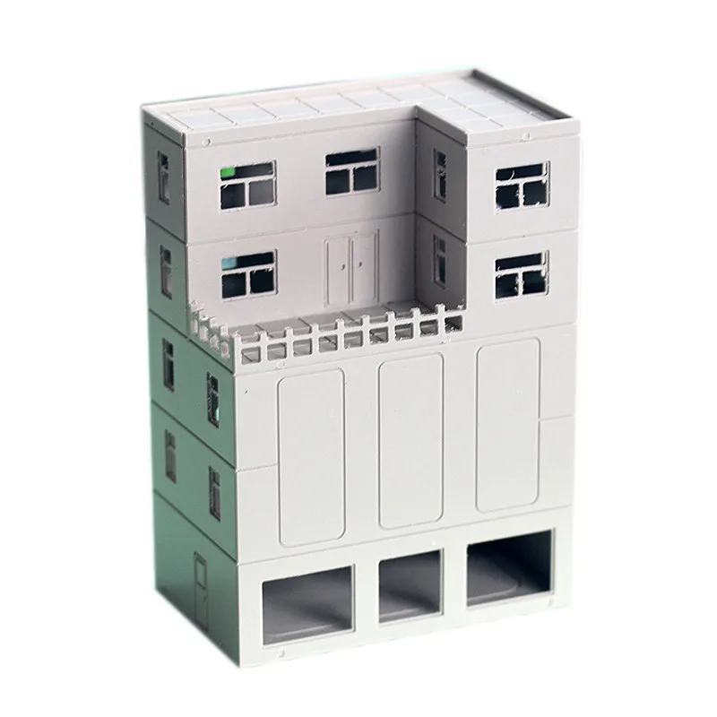 

Новая модель N 1/100 HO 72 64 50 масштаб современной архитектуры пластиковые сборные строительные комплекты поезд Диона железнодорожная компоновка