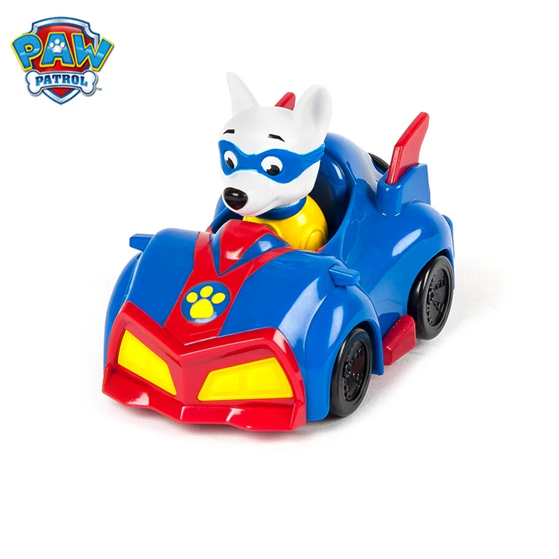 

Original Paw Patrol Dog Apollo Rescue Vehicle Set Cartoon Dogs Anime Action Figure Model Car Toy Child Birthday Xmas Gift