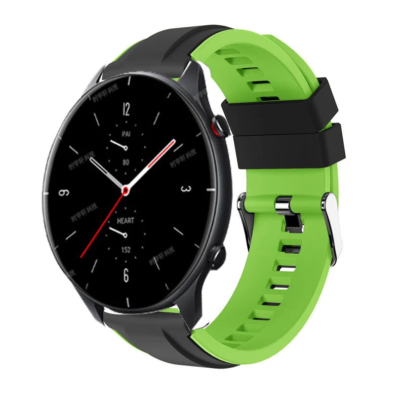 

Sport Bracelet Soft Silicone Watchband For Xiaomi Huami Amazfit GTR 47MM 42MM GTS 2 Mini Bip U GTR 2e GTS 2e Wrist Strap