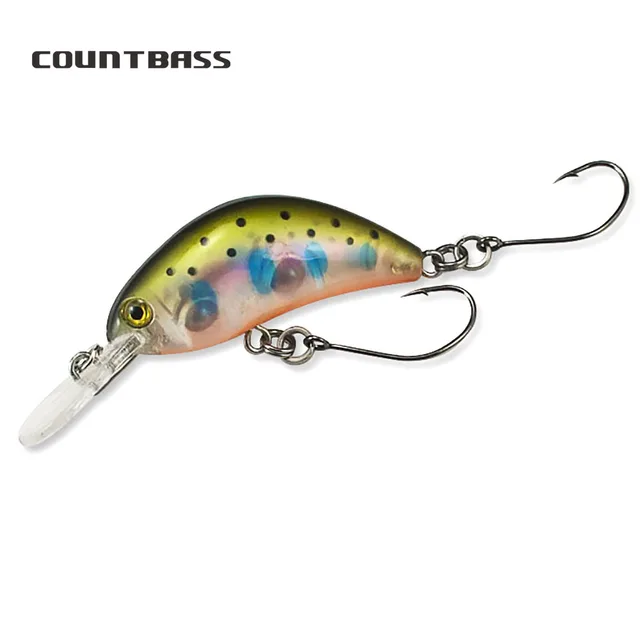 US $3.59 1pc Crank Bait Plastic Hardbaits 40mm Fishing Lures Crankbait Wobblers Freshwater Fish Lure