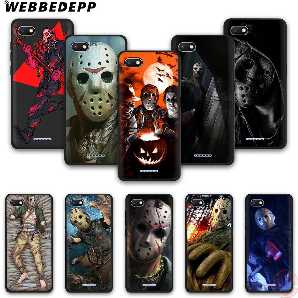 WEBBEDEPP Джейсон TPU чехол для телефона чехол-накладка Redmi Note 6Pro 7Pro 4A 4X 5 5A 6A 8A 7 S2 note 8 |