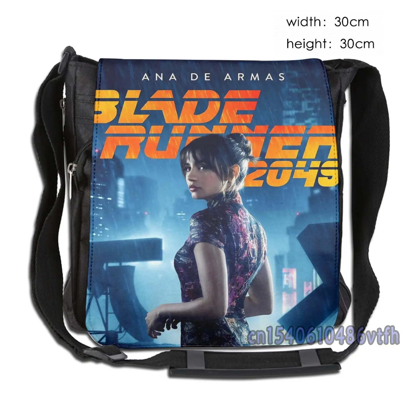 Functional Men Chest Bag Shoulder Crossbody Bag Ana De Armas Blade Runner  2049 Movie Poster Women Belt Bags Waist Pack Chest Bag