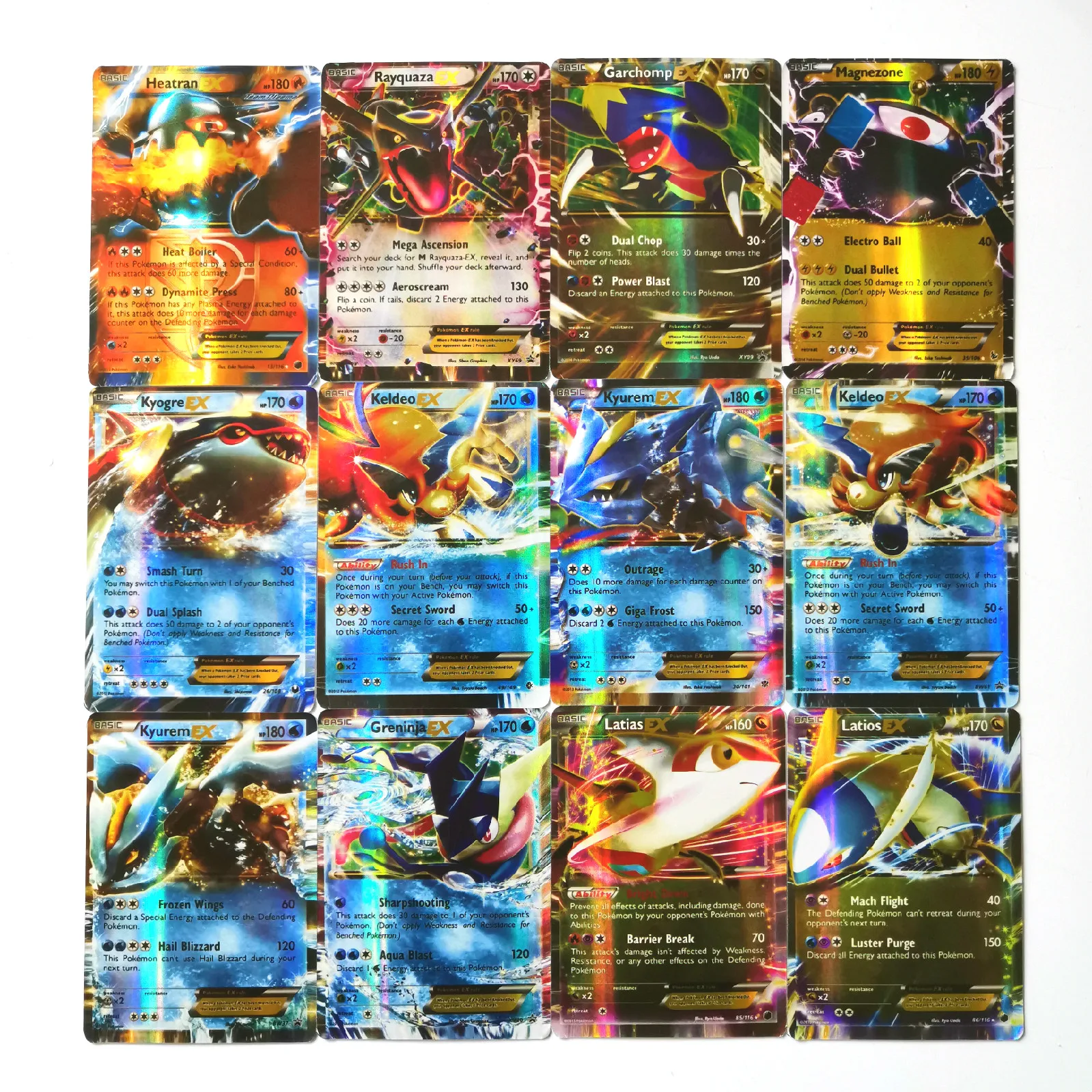 Pokemon EX Shining TAKARA TOMY карточная игра битва карт 100 шт Торговые игрушки для детей
