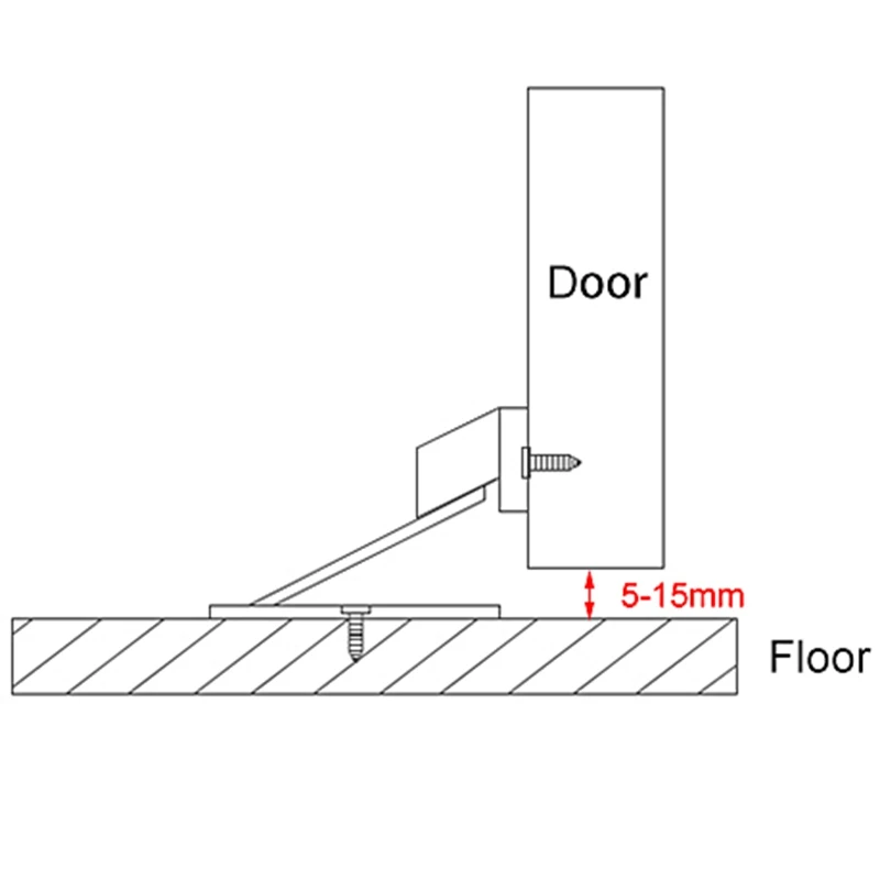 Обновленный магнитный дверной стопор из нержавеющей стали дверной стопор Магнитный Дверной доводчик дверца туалетного зеркала дверной