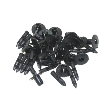 

20Pcs Car Fastener Plastic Rivet Bike Fairing Trim Clips For Honda Yamaha Suzuki Kawasaki Auto Fastener car styling
