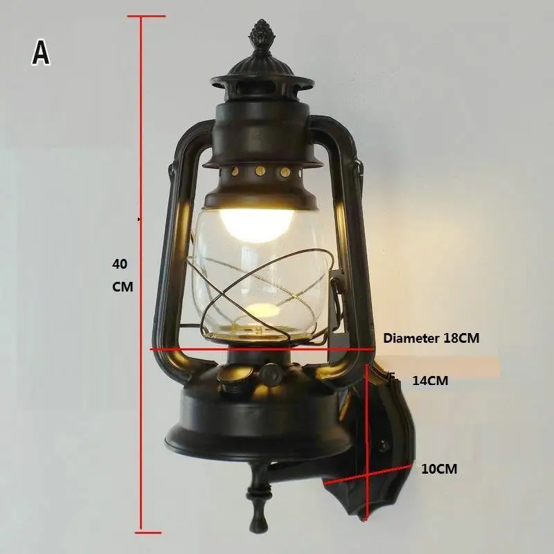 Тет лит домашний Лофт Декор Interieur деко Фреска Aplique De Pared Lampara Wandlamp спальня аппликация Murale светильник Настенный светильник