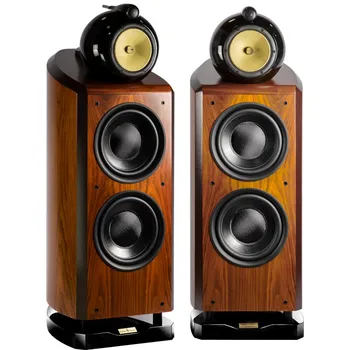 Three Way 4 Unit Double 10 Inch Woofer Hifi Speaker Hi-end Floor Speaker Large Home Theater System (pair) 1