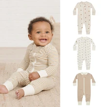 Combinaisons d'automne à manches longues pour bébés garçons et filles, nouvelle collection de vêtements à la mode