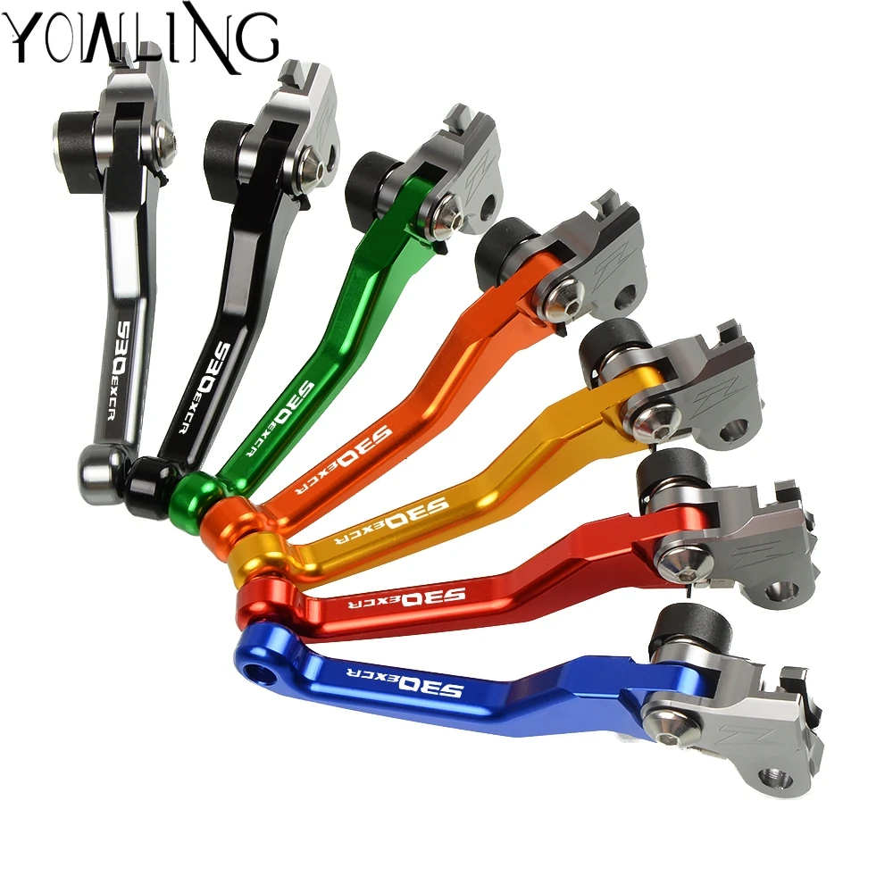 Motorbike CNC Aluminum Motocross Dirt Bike handle Folding Brake Clutch Lever For KTM 530 EXC-R 530EXC-R 2008 2009 2010 2011 Motorbike CNC Aluminum Motocross Dirt Bike handle Folding Brake Clutch Lever For KTM 530 EXC-R 530EXC-R 2008 2009 2010 2011