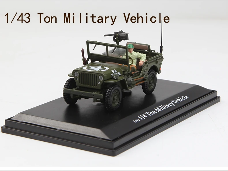 1:43 модель автомобиля из сплава для США Willis Jeep