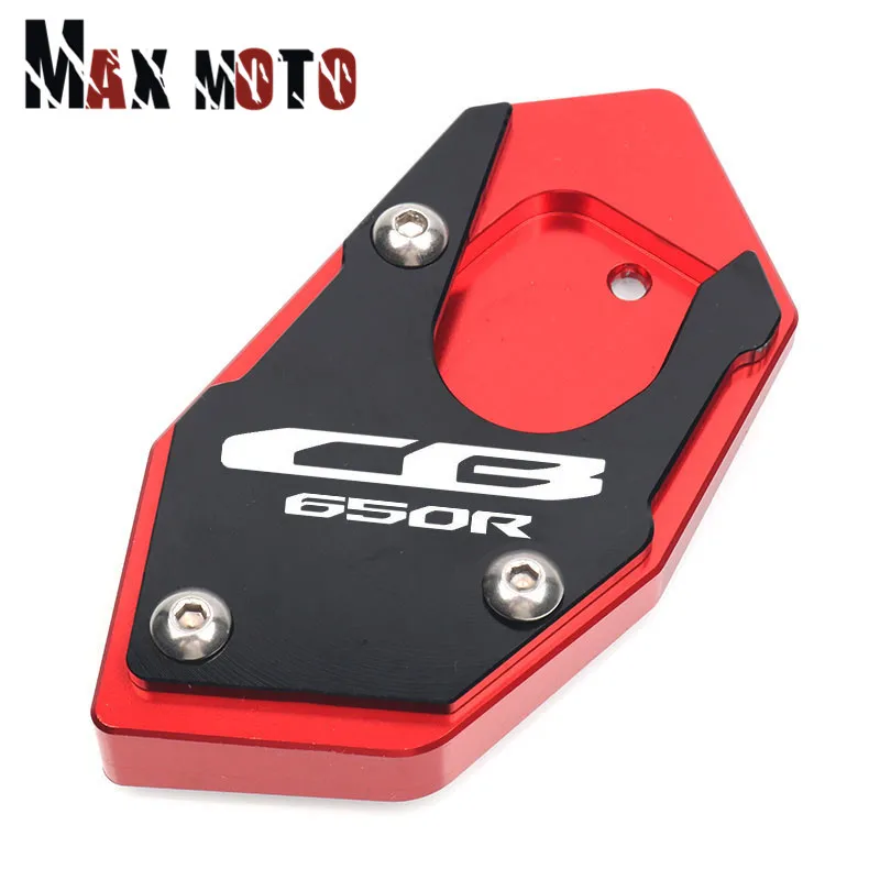 para honda motocicleta kickstand pé suporte lateral almofada de extensão placa apoio