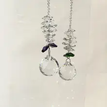 2 шт./компл. Высокое качество прозрачная 30 мм Ограненный Кристалл Люстра призмы Стекло в стиле «Ловца снов» дома и на открытом воздухе Рождественская елка Haning украшения