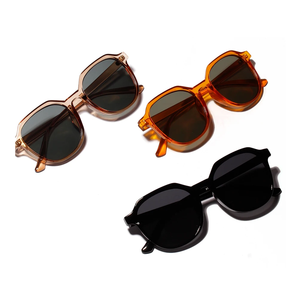 Peekaboo men transparent sunglasses square male uv400 summer accessories retro sun glasses for women brown orange