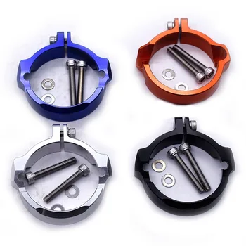 Aluminum Motor Exhaust Flange Guard Tip Muffler Pipe Clamp For 300 SX XC XCW 2020 250 TPI 2017 2018 2019 2020 Husqvarna TE300