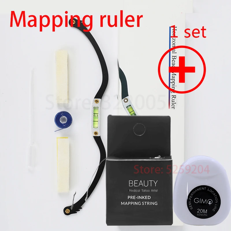 Pre Inked линия производитель брови линейка отображение струн Предварительно