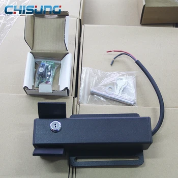 

12V DC Black lock Electric lock with control panel for Swing Gate Opener door gate