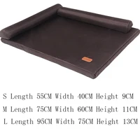 Łóżko dla zwierząt materac dla psa poduszka dla kota wodoodporna podkładka miękka mata zdejmowana pokrywa poduszka hodowla mata dla psa szczeniak poduszka mata 3