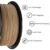 3D Wooden PLA 3D Printer Filament 1.75 mm 1kG/500G/250G Mahogany Wood Color 3D Printing Materials Supply PLA Dropshipping