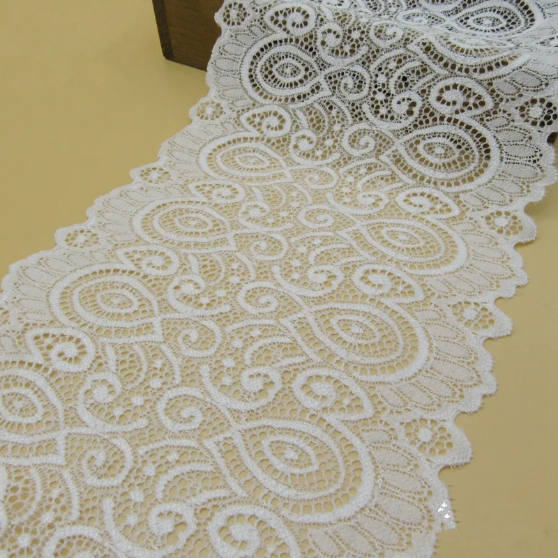 3 м/рулон цветная эластичная кружевная отделка лента вышитая сетчатая ткань