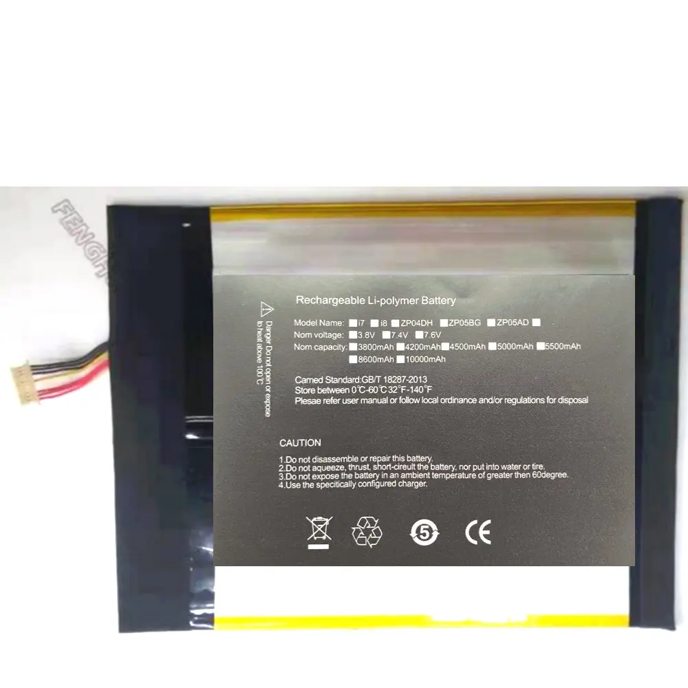 

New 7.6v 5000mah 38wh Original size replacement battery for Jumper Zhongbai Ezbook X4 VL NV-2874180-2S batteries+tool