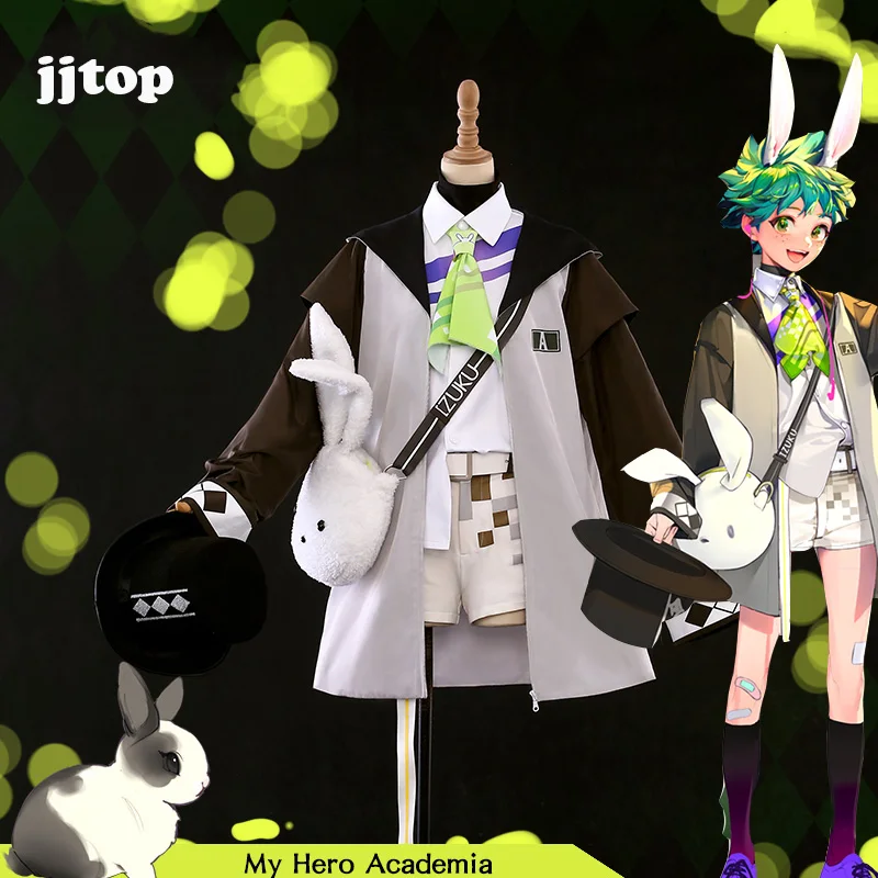 Boku no Hero Academy/Одежда для косплея «Мой герой», карнавальный костюм «мидория изуку», «кролик», «волшебник», «Деку», карнавальный костюм
