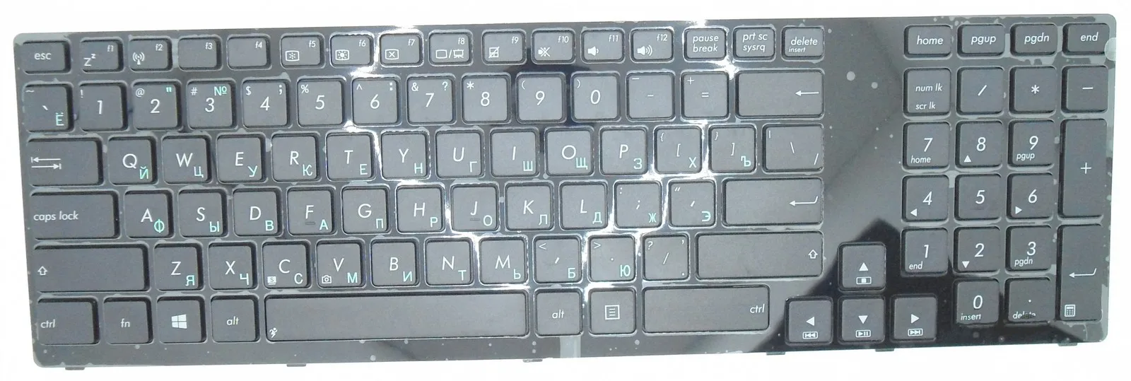 Клавиатура для ноутбука Asus K95 K93 A95 X93 P/N: 04GN6S1KRU00-7 0KNB0-8041RU00 V126202AS1 RU | Компьютеры и офис