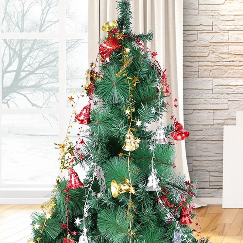 1PC Christmas Ornament Iron Jingle Bell Pendant Christmas Decoration For Home DIY Xmas Tree Pendant Decoracion