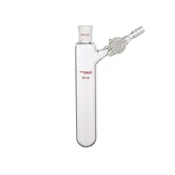 

Laboratory Supplies Reaction Tube Experiment Equipment Internal Grinding Instrument Tube Medical teaching 25ml 50ml Glass duct