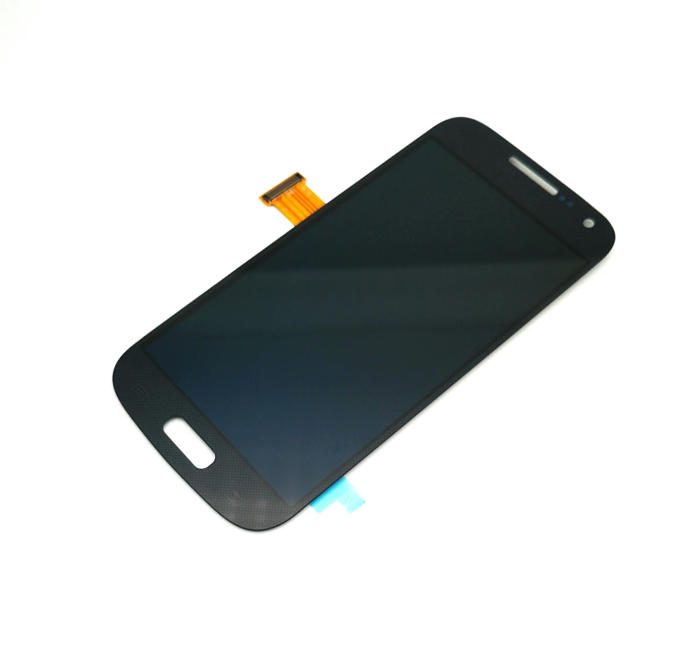 Супер AMOLED ЖК-дисплей для samsung Galaxy S4 mini I9190 I9192 I9195 ЖК-дисплей кодирующий преобразователь сенсорного экрана в сборе с рамкой
