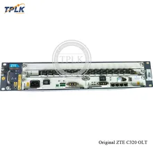 Мини zte C320 шасси OLT GPON EPON AC Мощность питания с 1* 1GE SMXA/1+ 1* Универсальная коляска+ 16 портов GTGH C+ карта Самая низкая цена